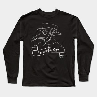 I survived this plague Long Sleeve T-Shirt